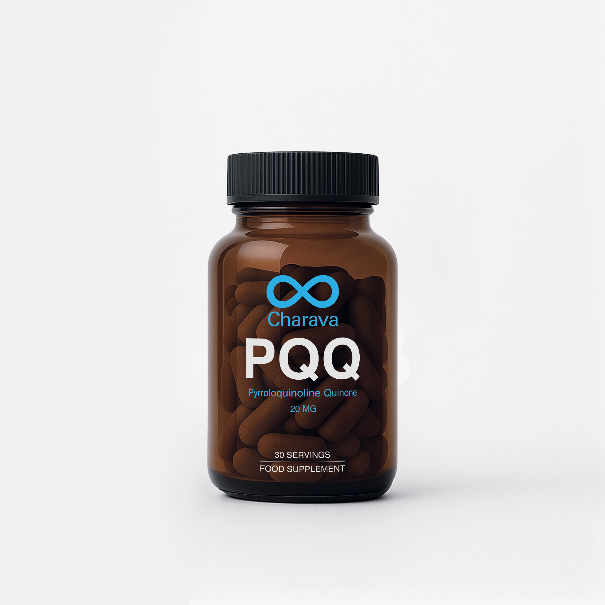Boost energy, support mitochondrial health, and enhance cognitive performance with PQQ 20mg by Reverie Luxe. Premium supplement for vitality and focus.