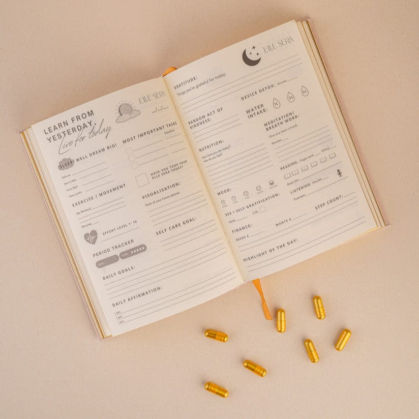 Elle-Sera Three-Month Wellness Journal