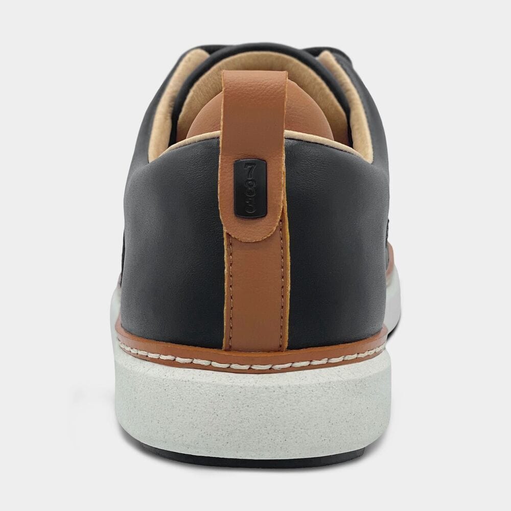 Grounded Wellness Wellness Black Leather Walker Grounding Shoes Harmony 783 Earthing Footwear