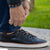 Grounded Wellness Wellness Black Leather Walker Grounding Shoes Harmony 783 Earthing Footwear