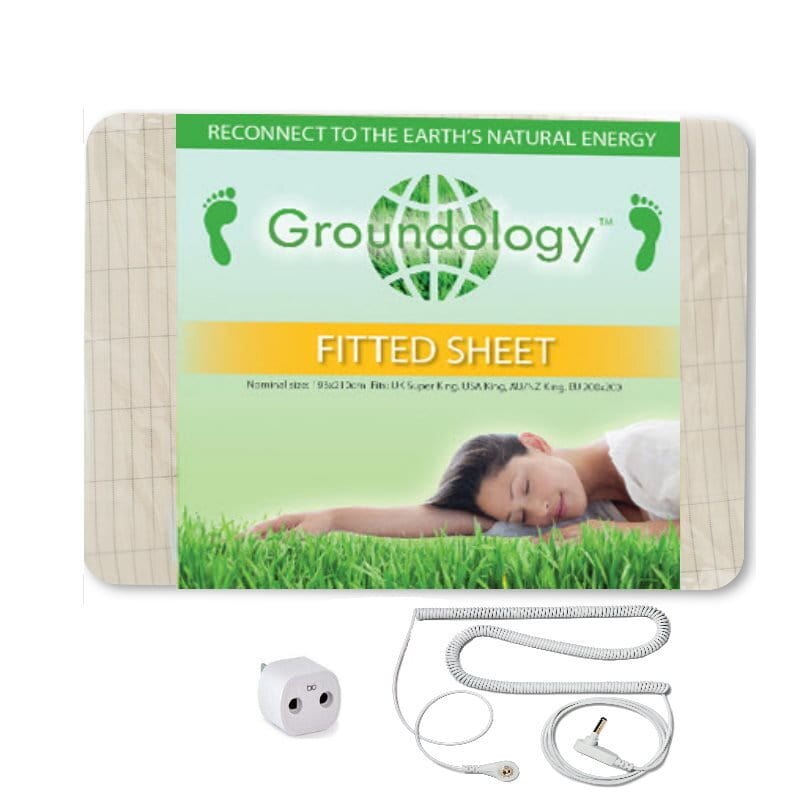 Grounded Wellness Wellness Grounding Fitted Sheet Kits Nighttime Earthing