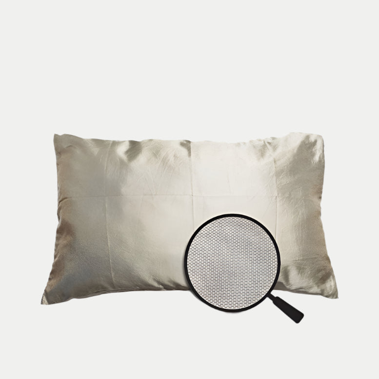 Grounded Wellness Wellness Grounding SoftSilver™ Pillow Case Kit Nighttime Earthing