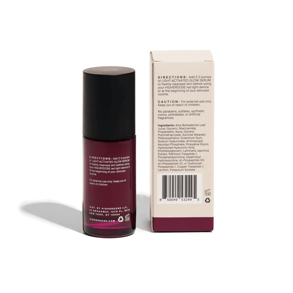 HigherDOSE Face & Neck Light-Activated Glow Serum