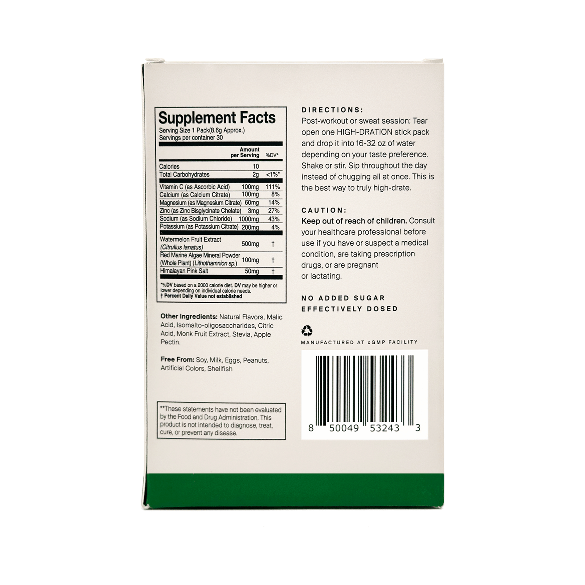 HigherDOSE Infrared Sauna High-Dration Powder