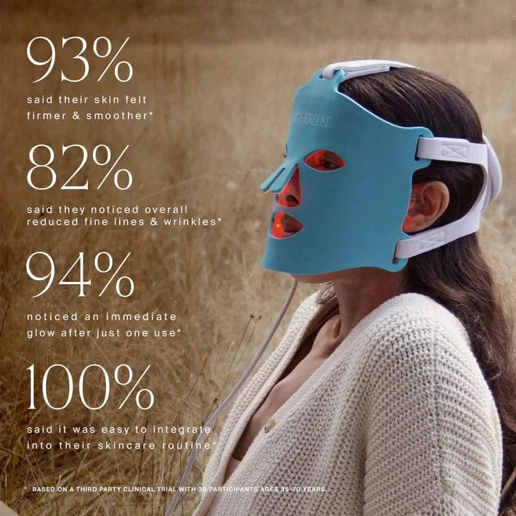 Red Light Face Mask Wellness HigherDose higherdose-wellness-red-light-face-mask-1157603501