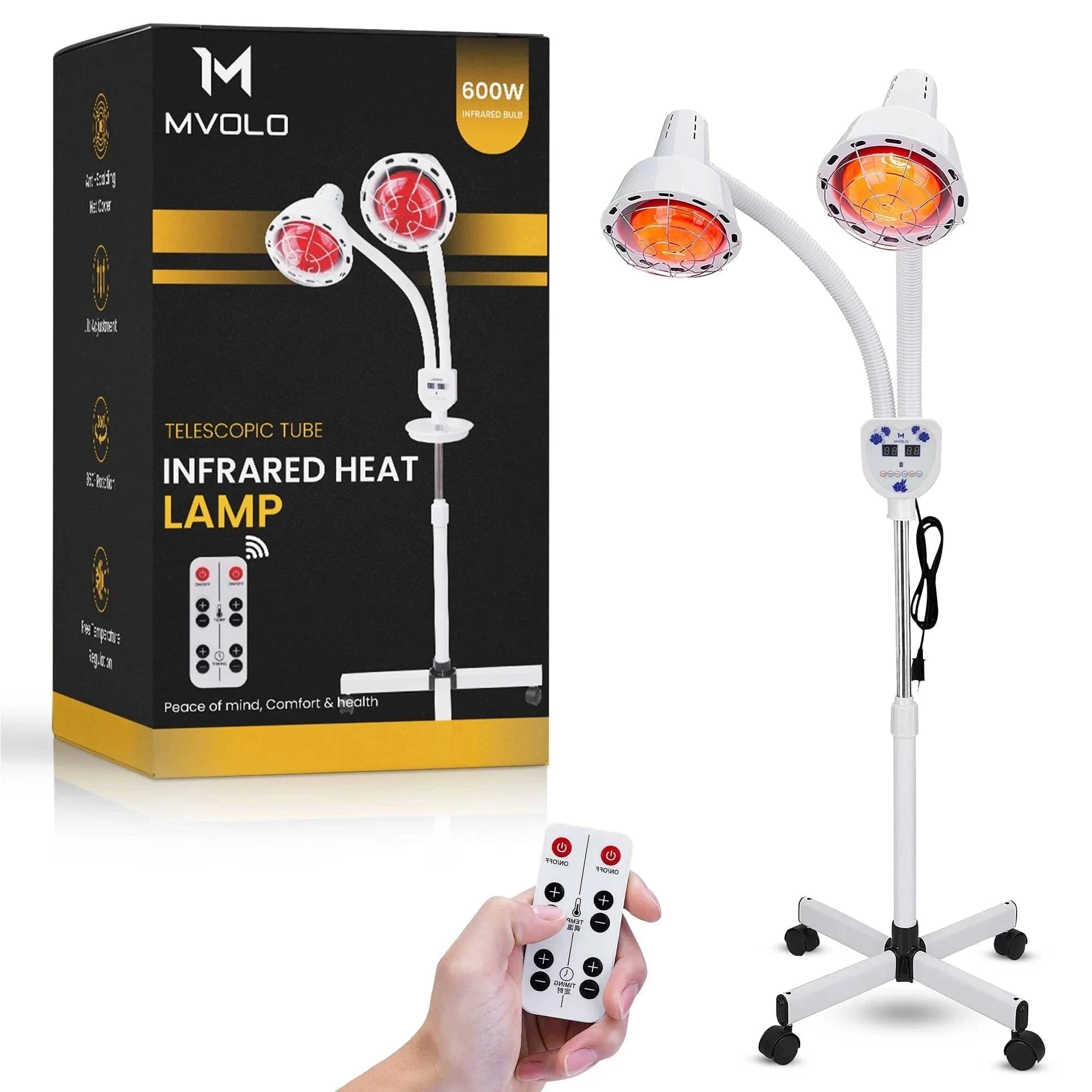 MVOLO Beauty Double Infrared Lamp