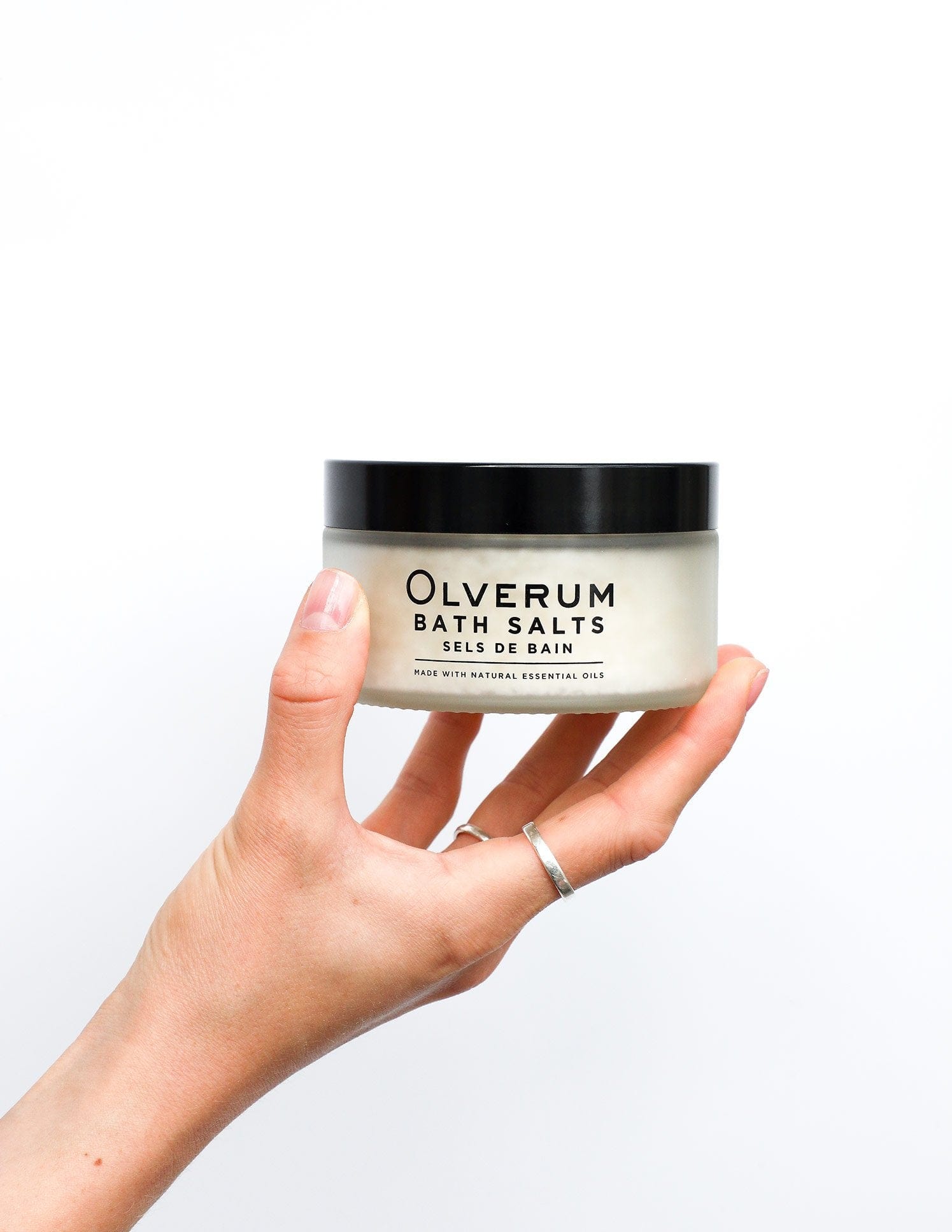 Restorative Bath Salts - 200g, a silken mineral soak with Dead Sea salts and avocado oil, supports skin repair and relaxation for a pure bath experience.