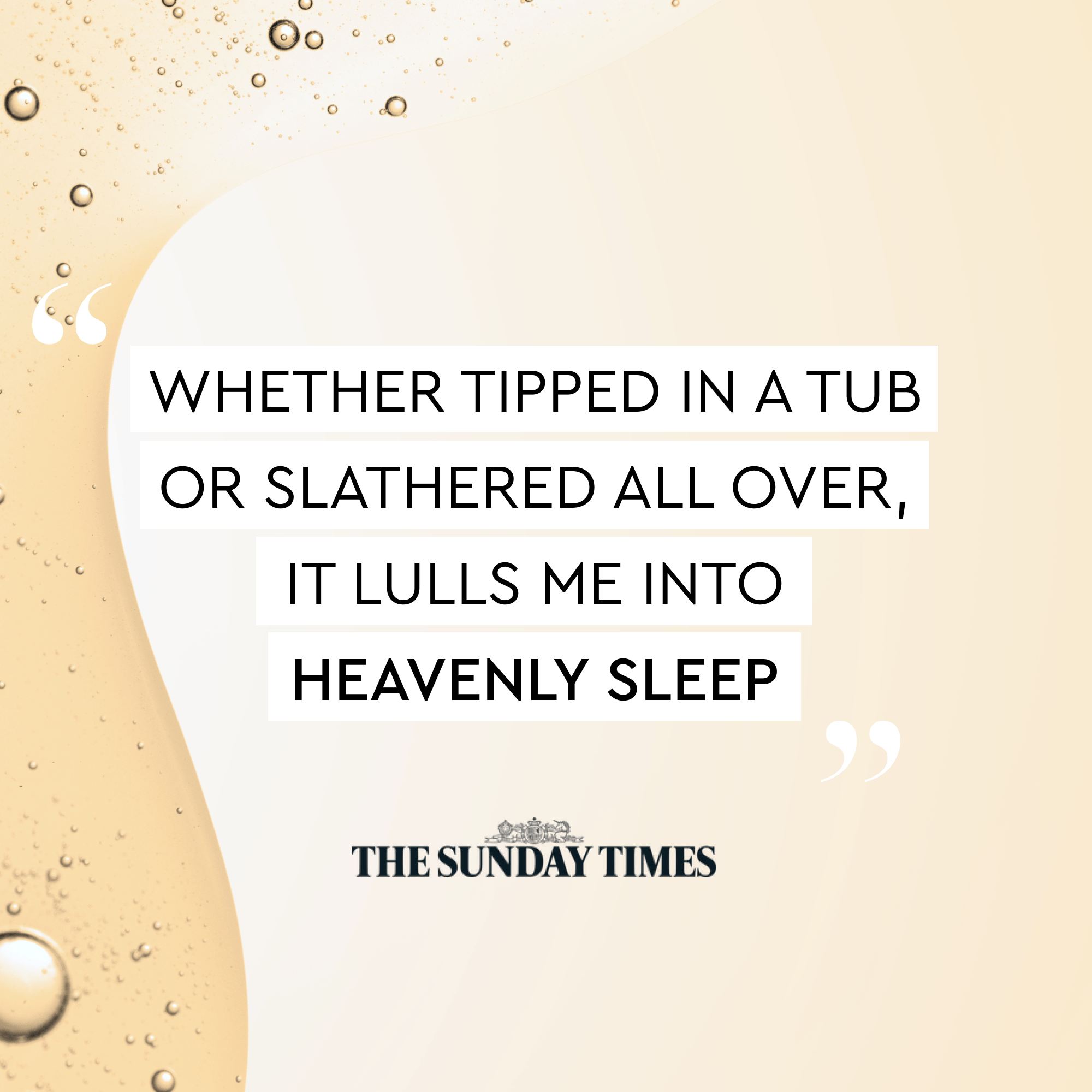 Sleep Soundly Bath Oil - CBD Sleep Oil by OTO in sleek white bottle, ideal for calming aromatherapy and luxury bedtime skincare routines.