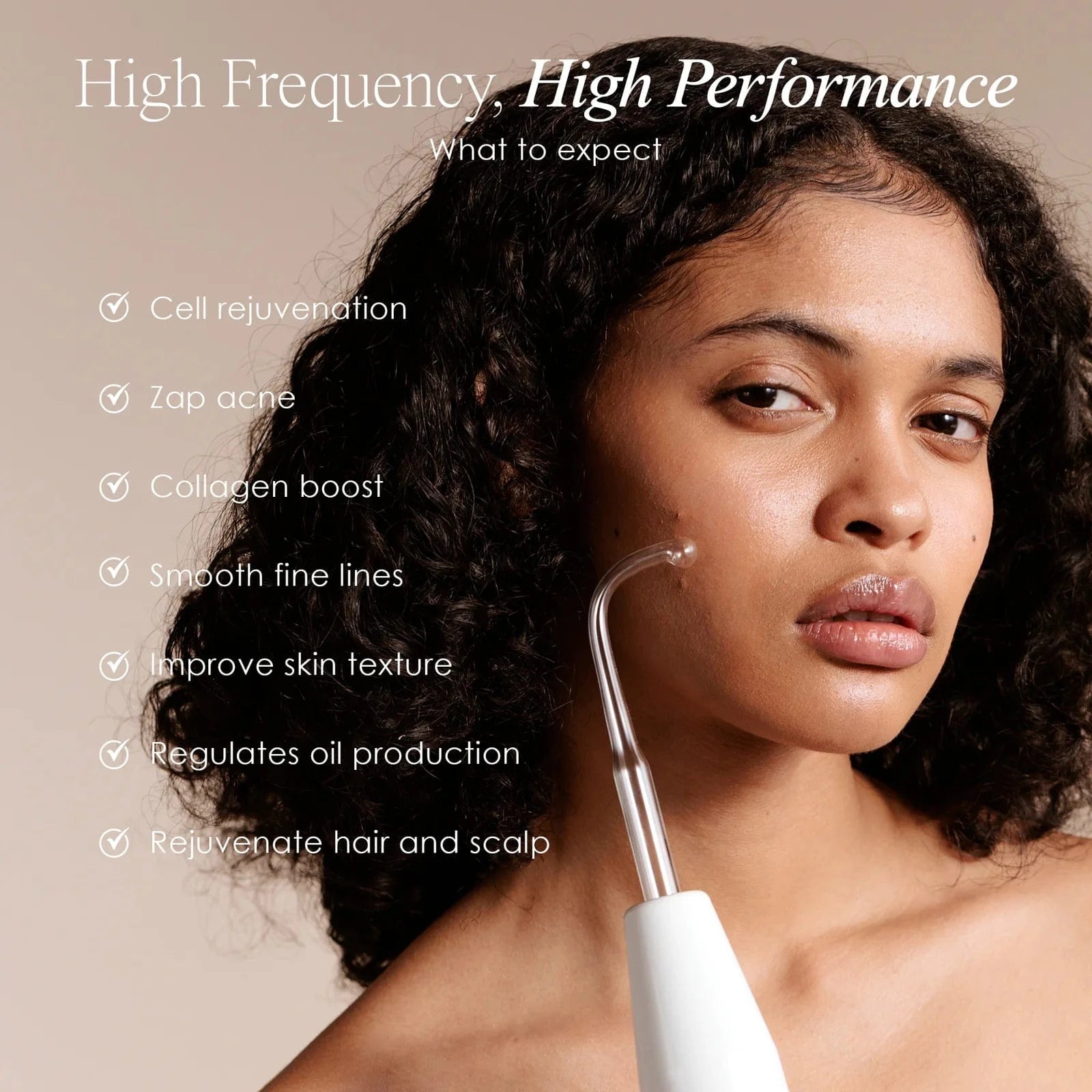 Project E Beauty Skin Care Faisca Neon & Argon | High Frequency Wand