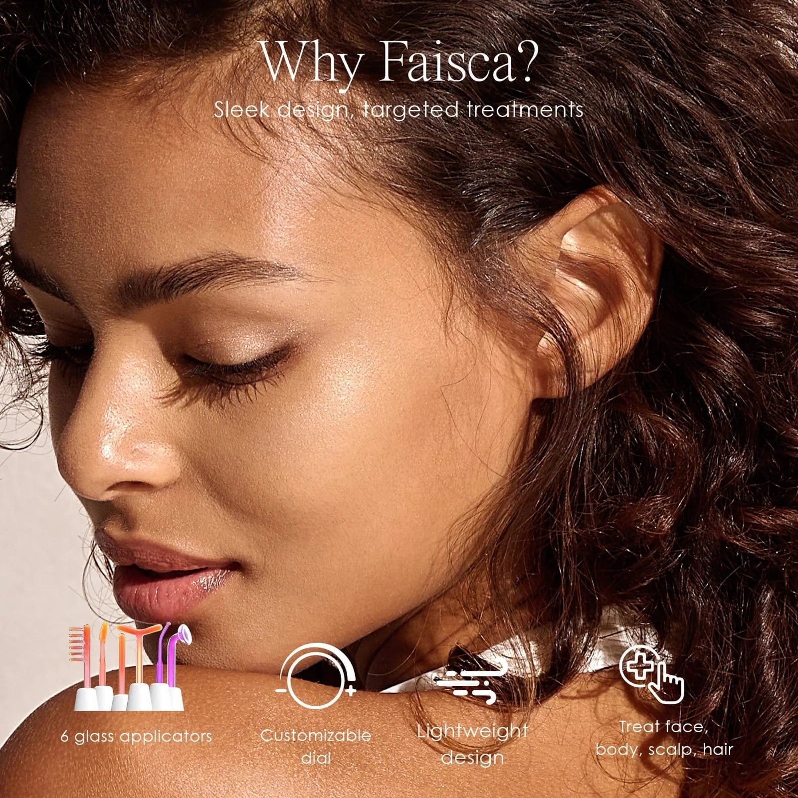 Project E Beauty Skin Care Faisca Neon & Argon | High Frequency Wand