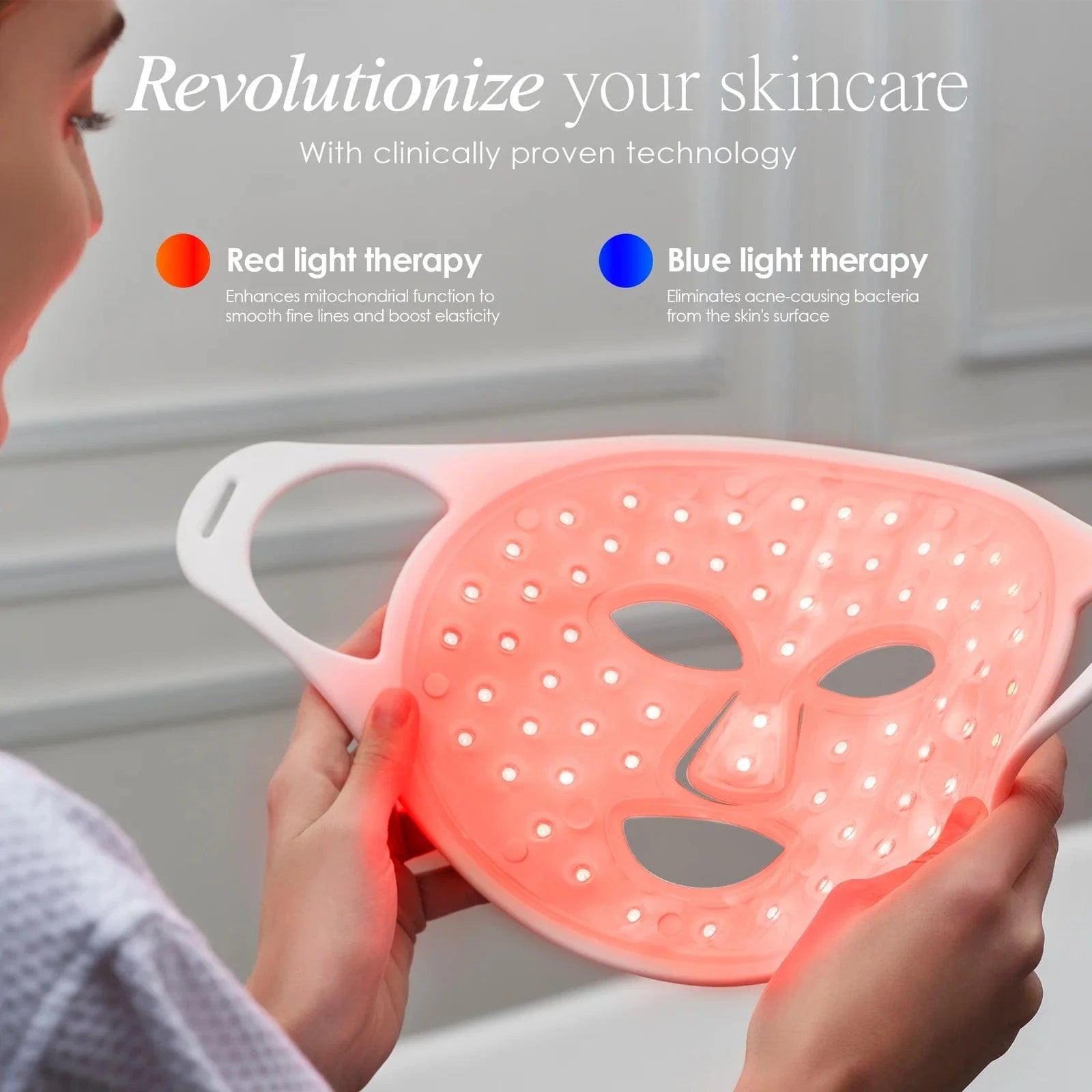 Project E Beauty Skin Care LightAura Flex | LED Face Mask