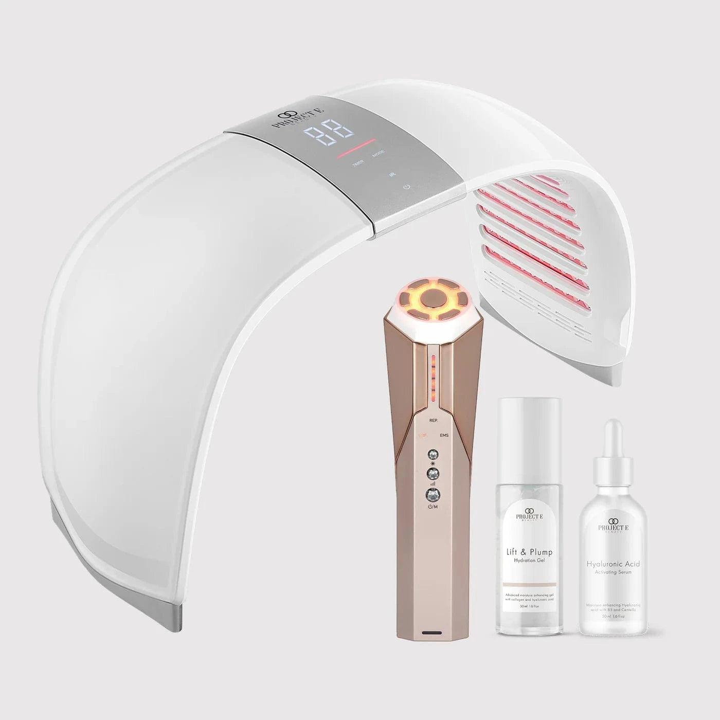 Project E Beauty Skin Care LumaLux Dome | Face & Body LED Light Therapy Device