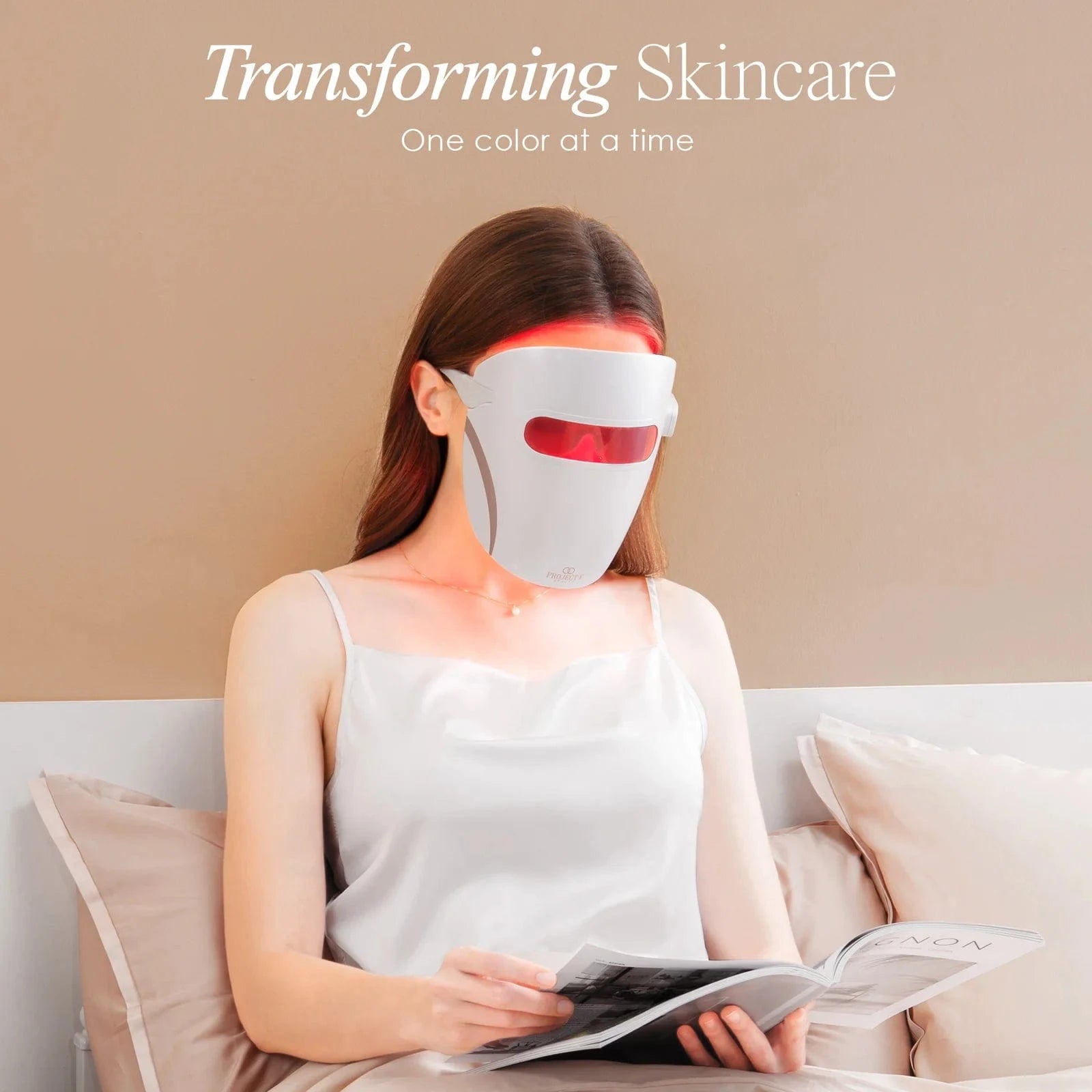 Project E Beauty Skin Care Lumamask 7 | LED Light Therapy Face Mask