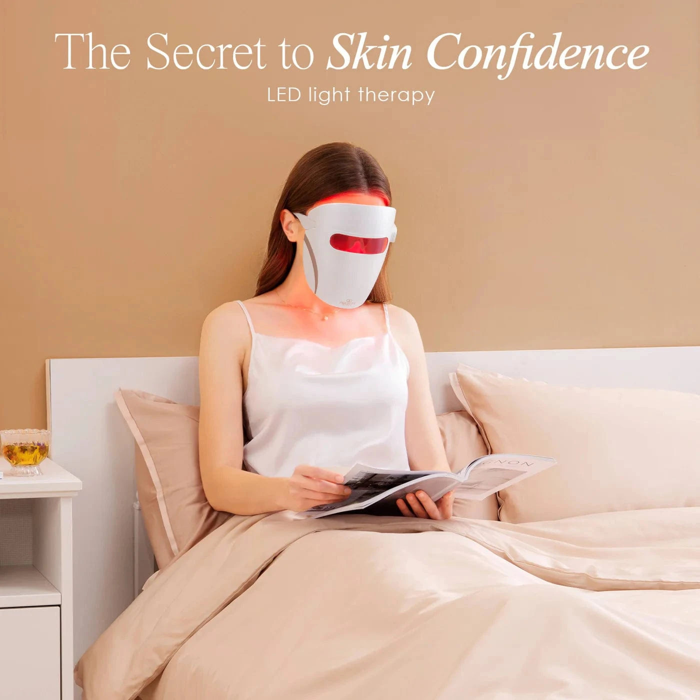 Project E Beauty Skin Care Lumamask Pro | LED Light Therapy Face Mask