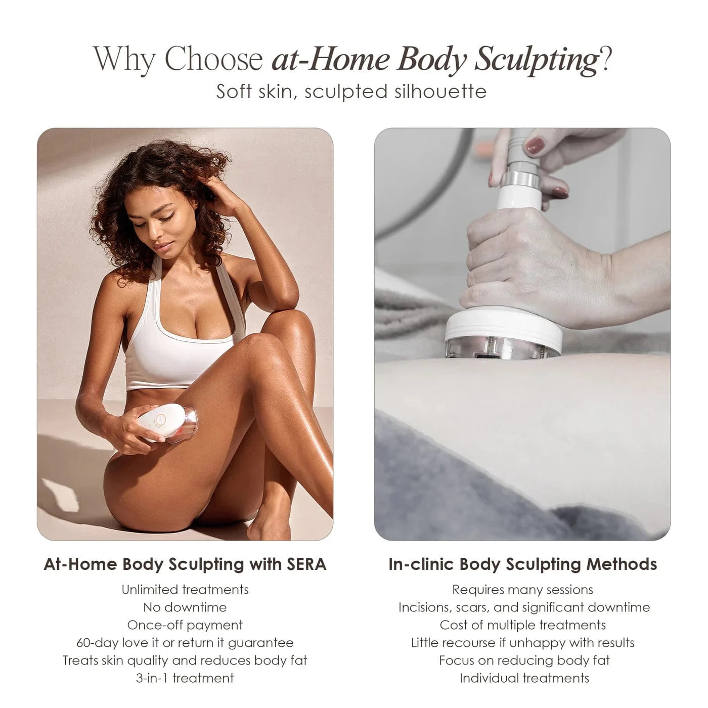 Project E Beauty Skin Care SERA | Vacuum Body Contour Device