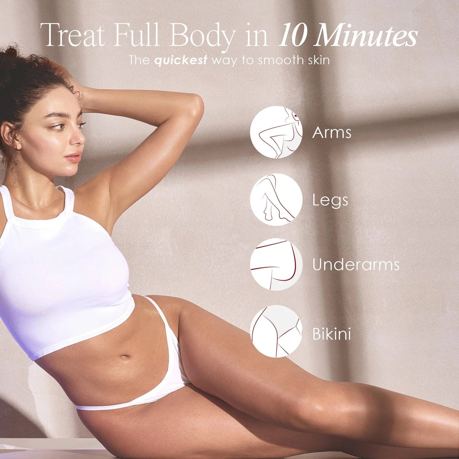 Project E Beauty Skin Care SmoothPro+ | IPL Hair Removal Device