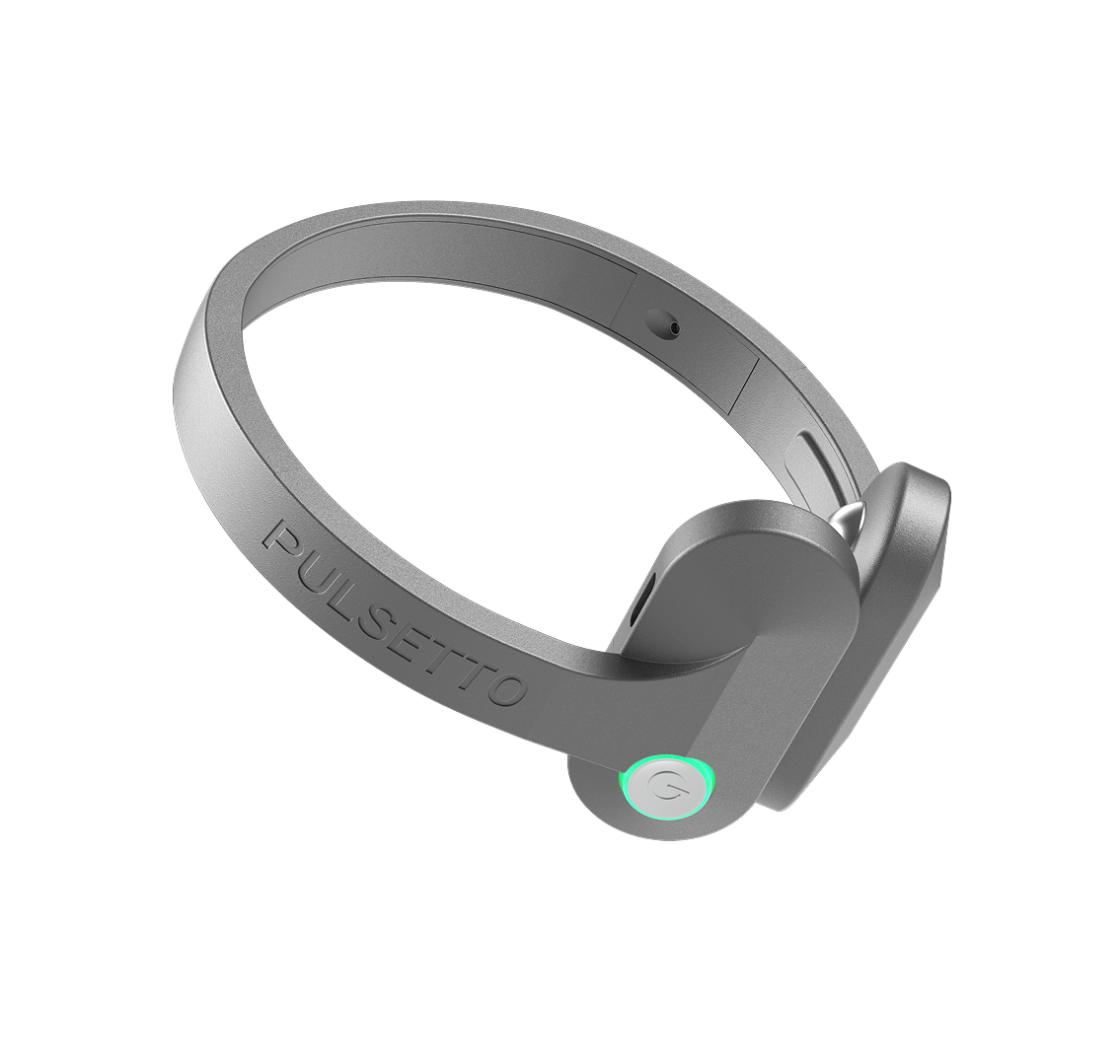 Experience calm with the Pulsetto vagus nerve stimulator, promoting relaxation in 4 minutes, part of our Curated Partner collection.