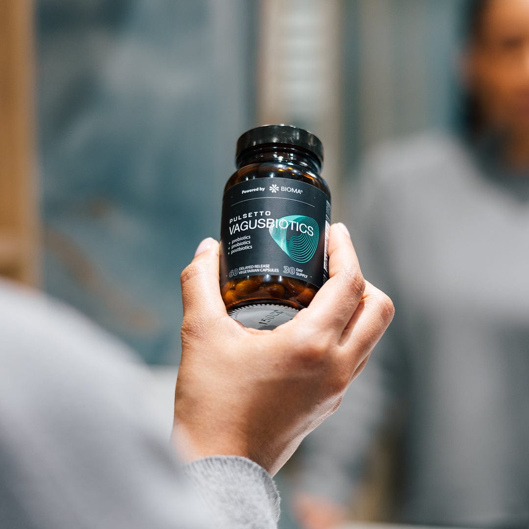 Enhance gut-brain health with VagusBiotics, the vagus nerve gut health supplement. Supports digestion, energy, and mood for daily resilience.