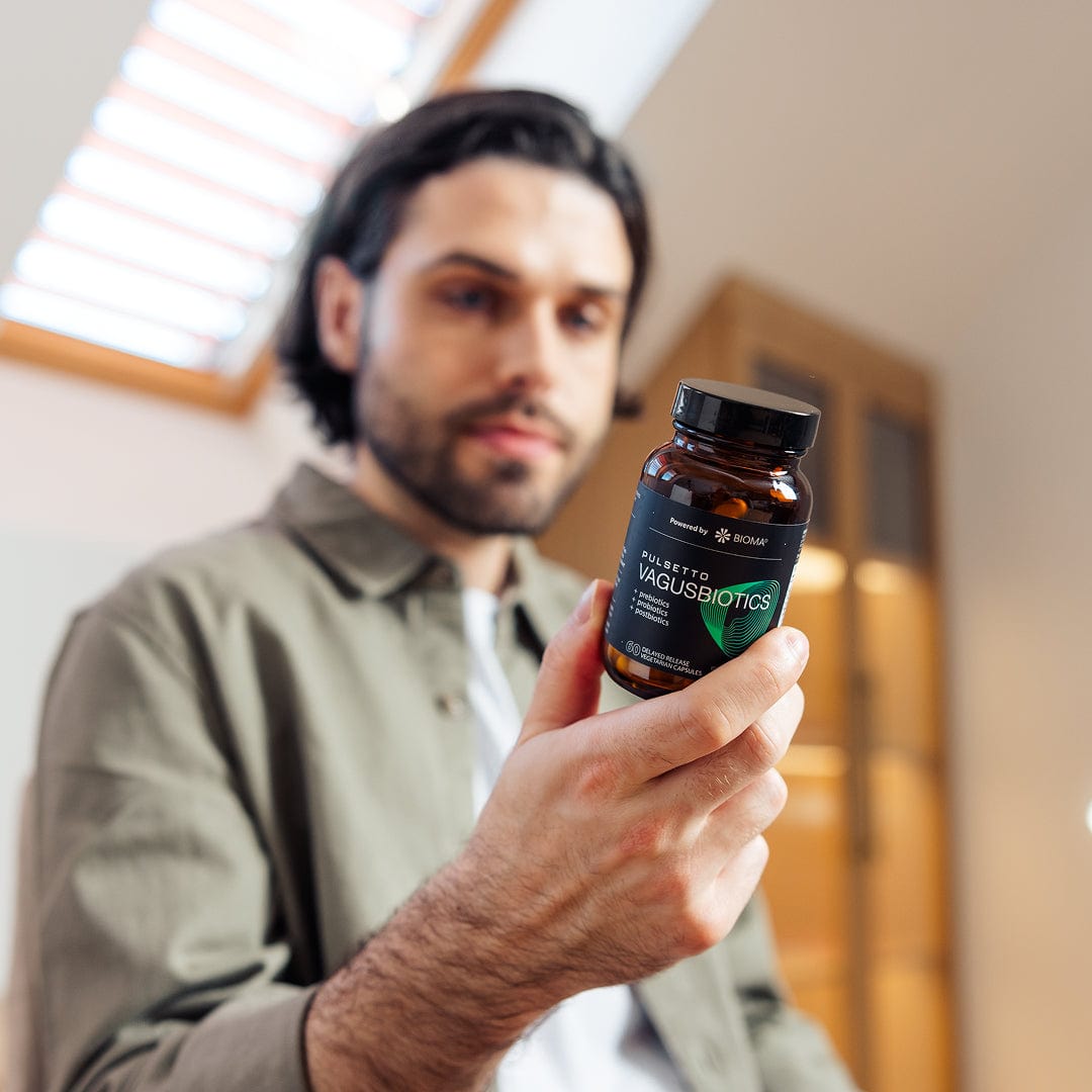 VagusBiotics gut-brain support enhances gut health and neural links via the vagus nerve, boosting mood and energy. Elevate mental clarity and digestion.