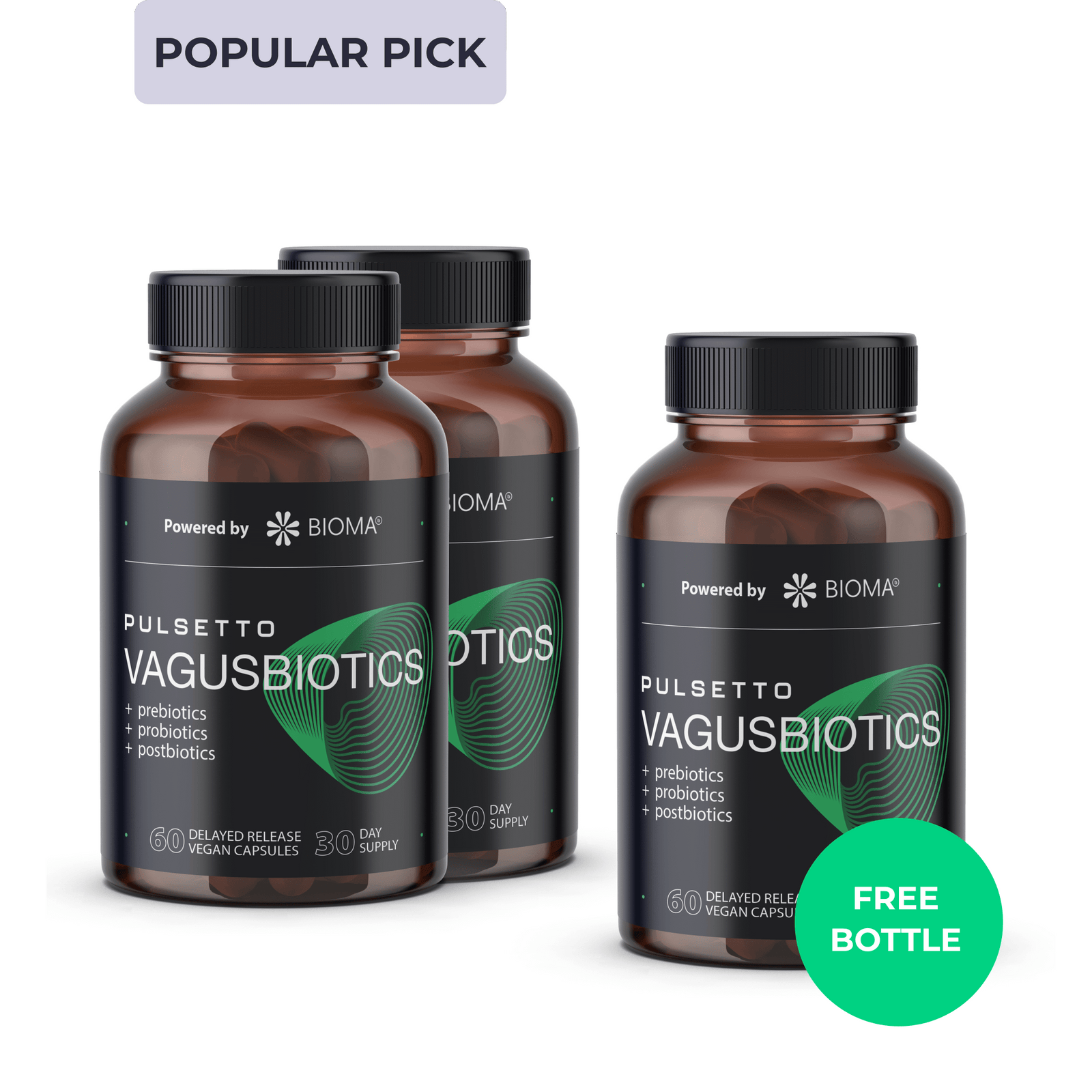 Boost gut health and mental clarity with VagusBiotics. This gut health supplement aids digestion, energy, and mood by enhancing the gut-brain connection.