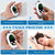 Woman sleeping peacefully while holding the 20-Level Pulse Sleep Aid – USB, Screen & Ion Therapy device, promoting natural sleep improvement. Compact white noise machine with screen display for stress relief and insomnia support.