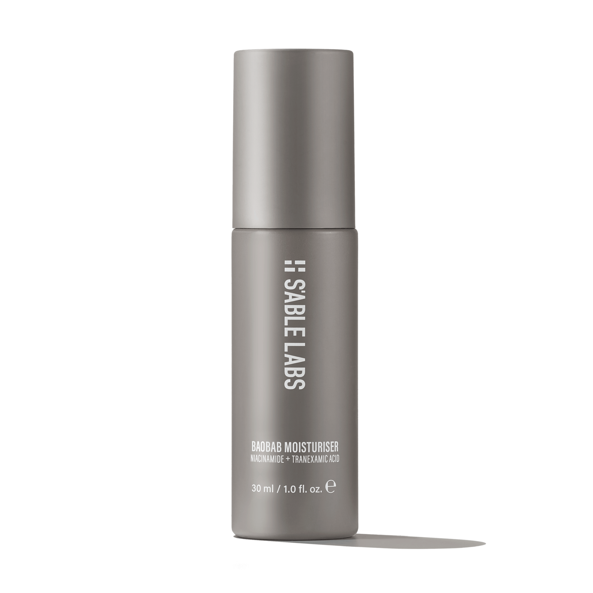 Exfoliating Black Seed Toner by S’Able Labs in sleek grey 150ml bottle. AHA blend toner for radiant skin and reduced hyperpigmentation.