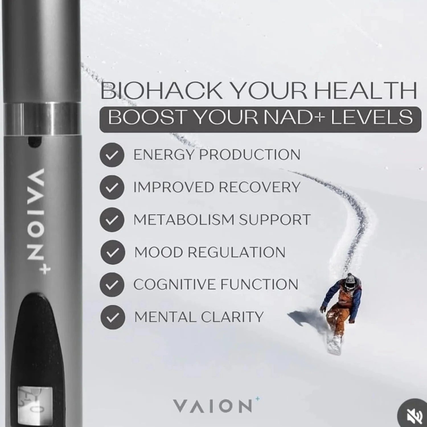 Vaion Wellness VAION+ NAD PEN (1 Month Supply)