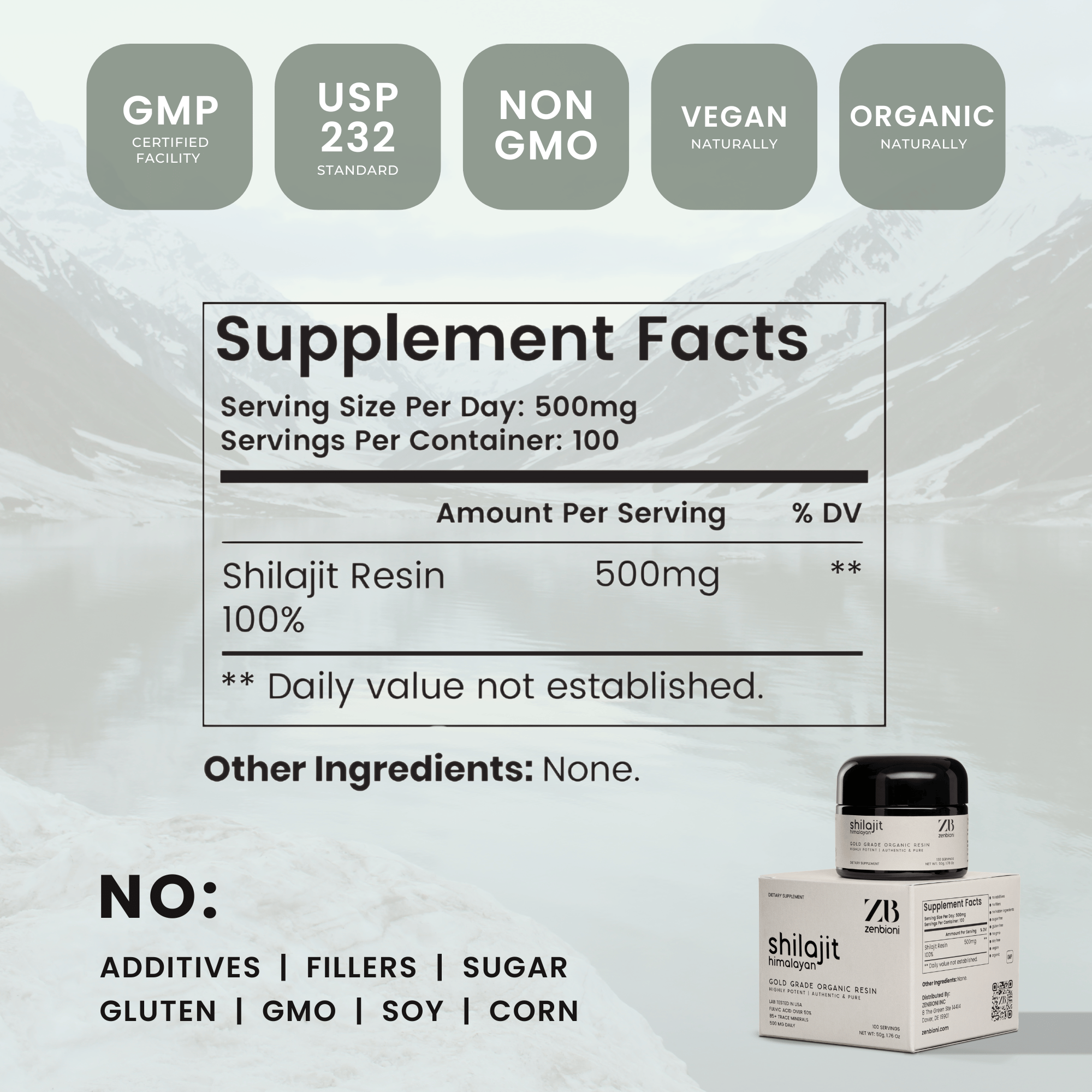 Zenbioni Himalayan Shilajit Resin